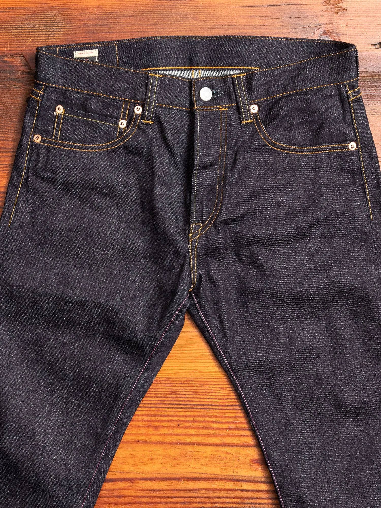 0306-12 12oz Selvedge Denim - Tight Tapered Fit