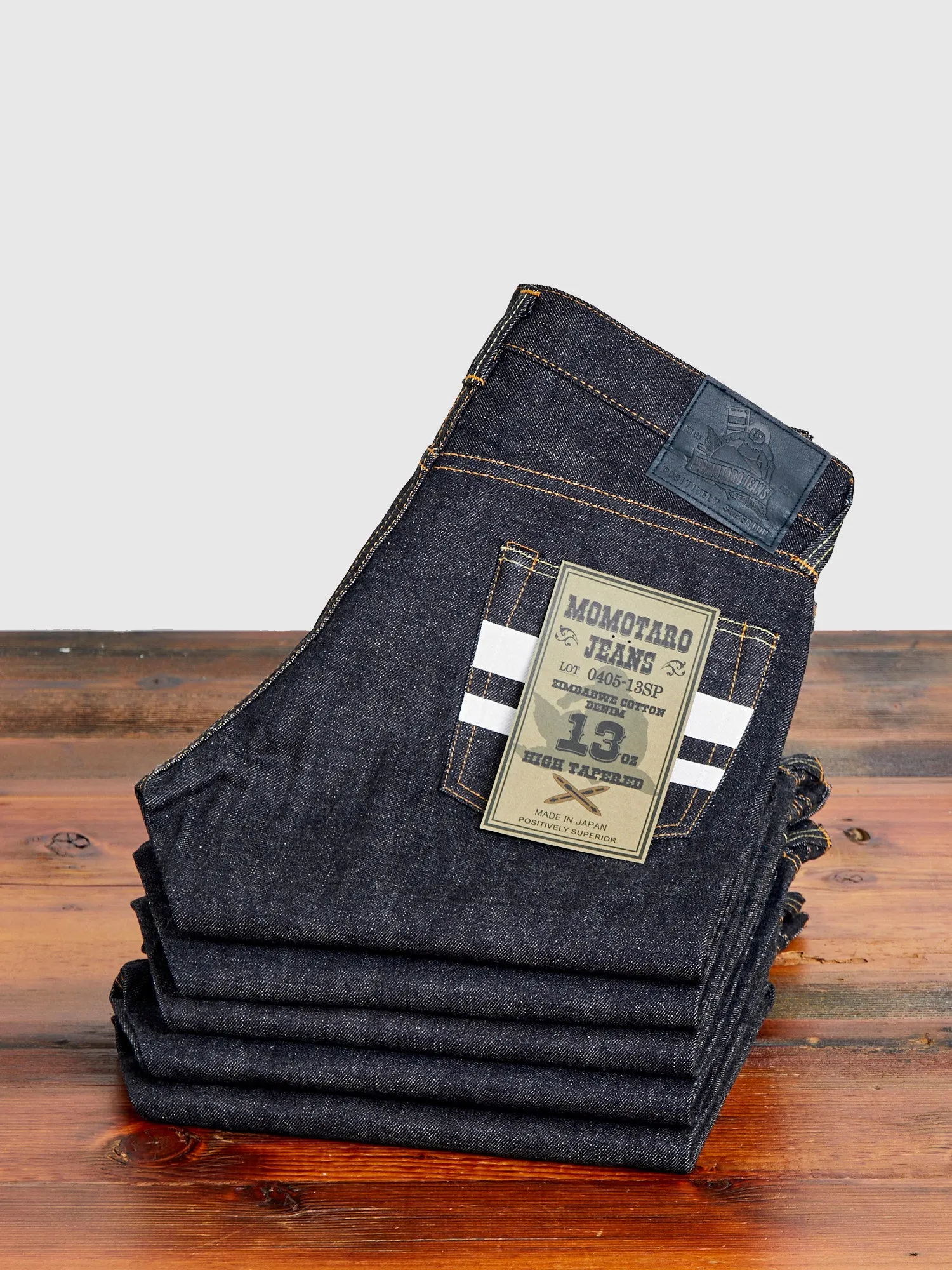 0405-13SP 13oz Selvedge Denim - High Tapered Fit