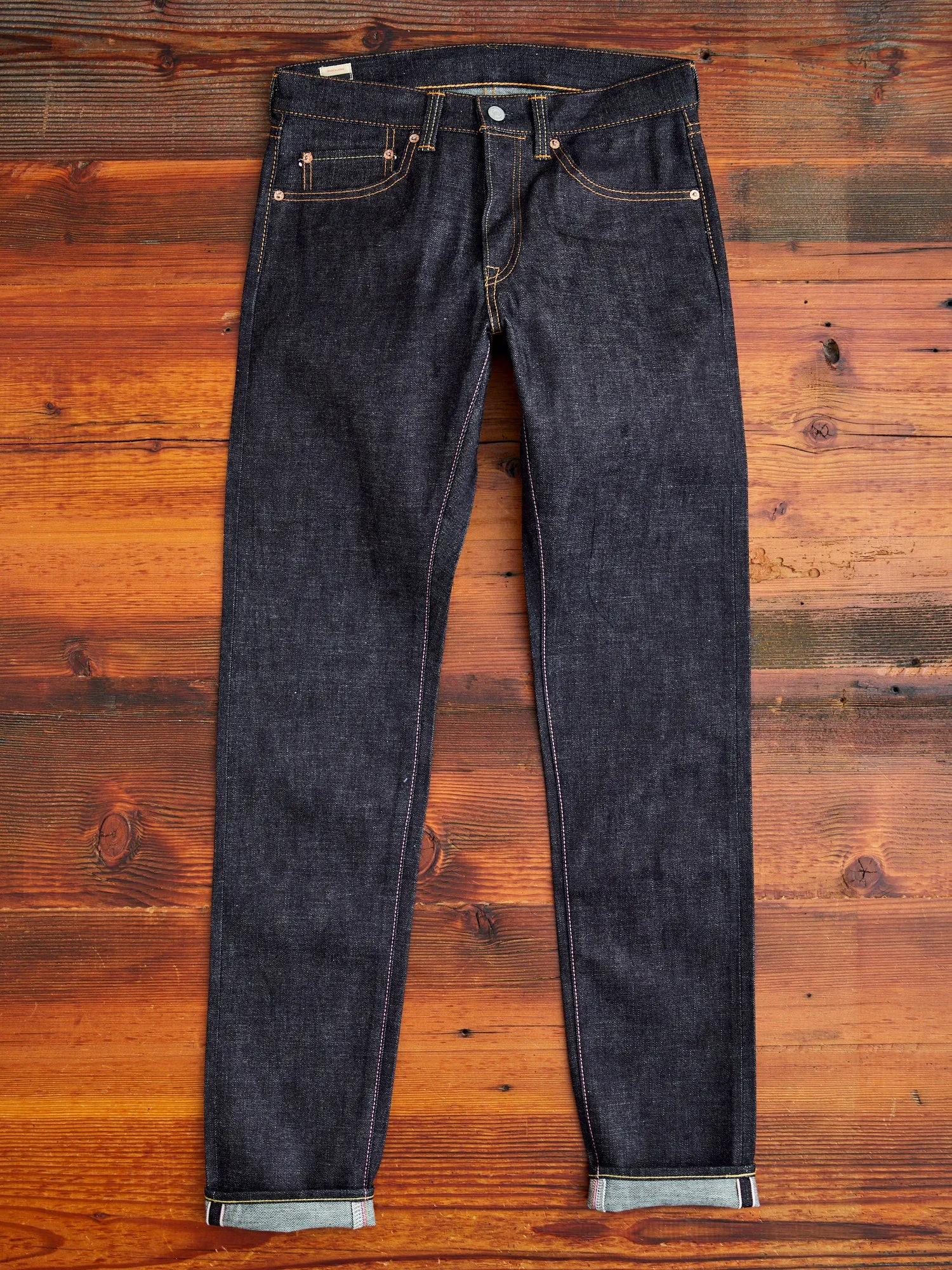 0405-13SP 13oz Selvedge Denim - High Tapered Fit