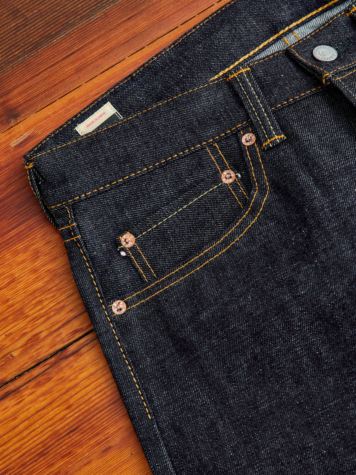 0405-13SP 13oz Selvedge Denim - High Tapered Fit