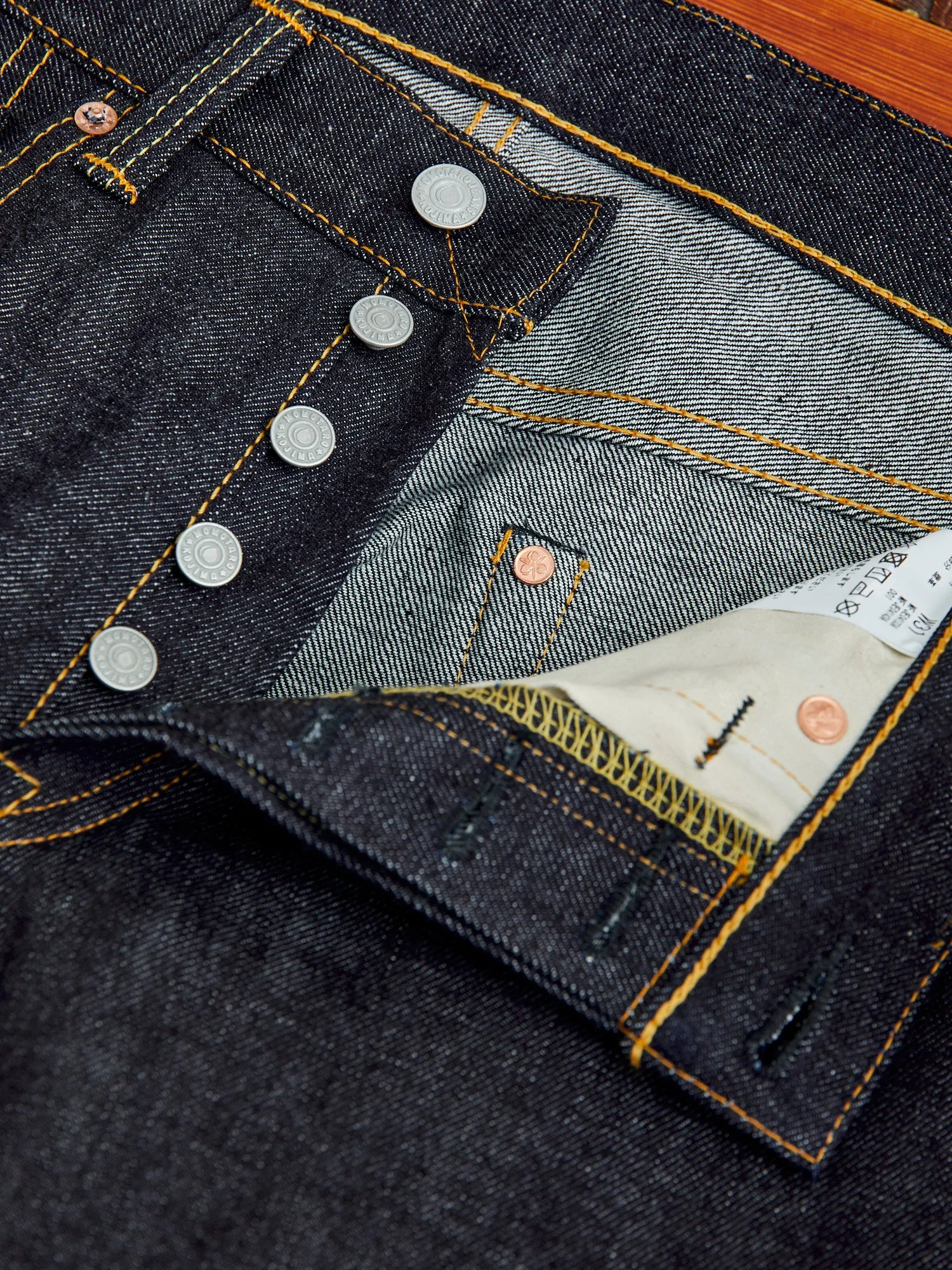 0405-13SP 13oz Selvedge Denim - High Tapered Fit