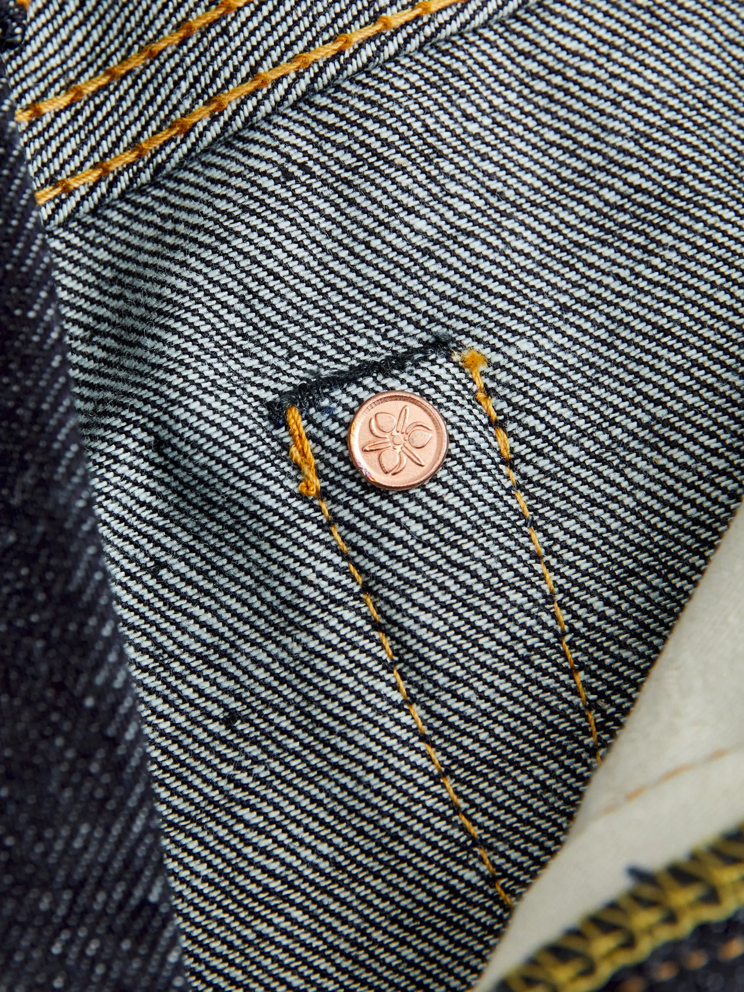 0405-13SP 13oz Selvedge Denim - High Tapered Fit