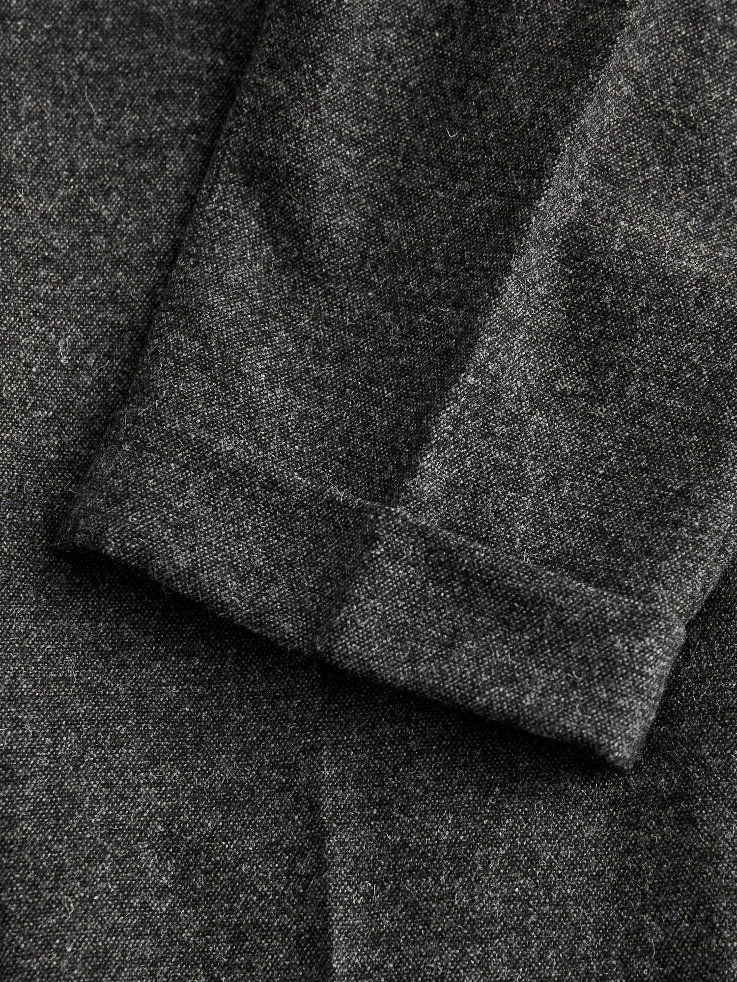 1-Pleat Wool Cashmere Trouser in Grey