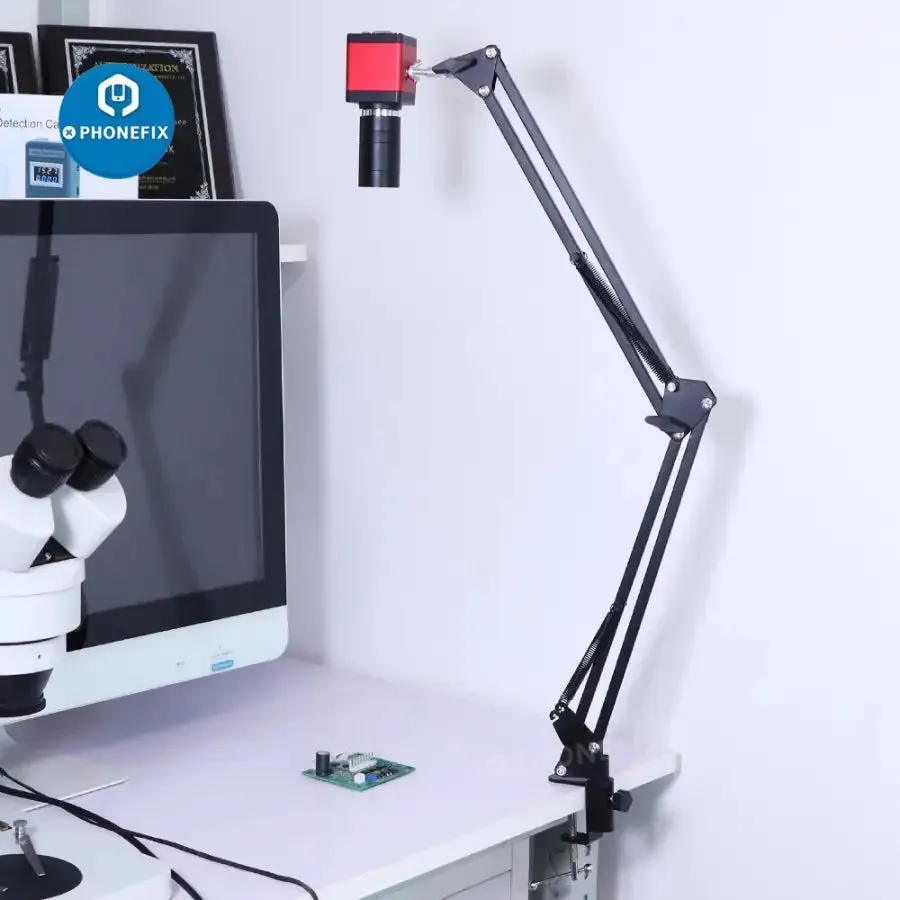 1080P 60FPS VGA Microscope Camera 8-50MM 6-60MM C-Mount Lens