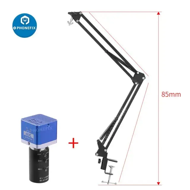 1080P 60FPS VGA Microscope Camera 8-50MM 6-60MM C-Mount Lens