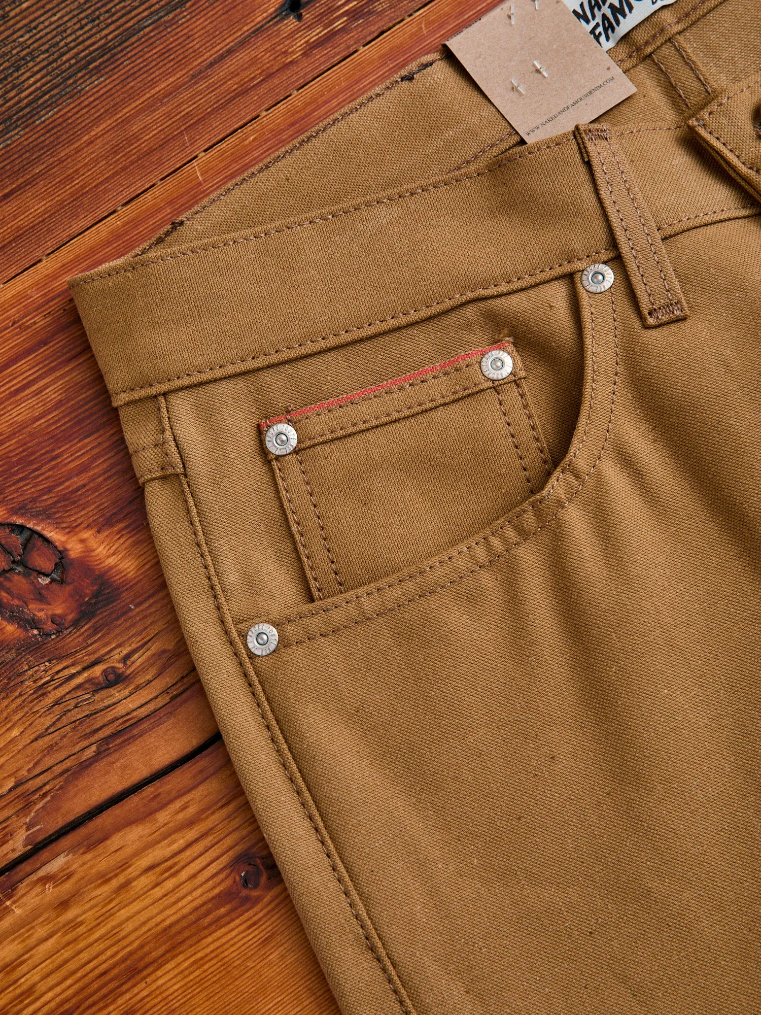 10oz Selvedge Duck Canvas - True Guy Fit