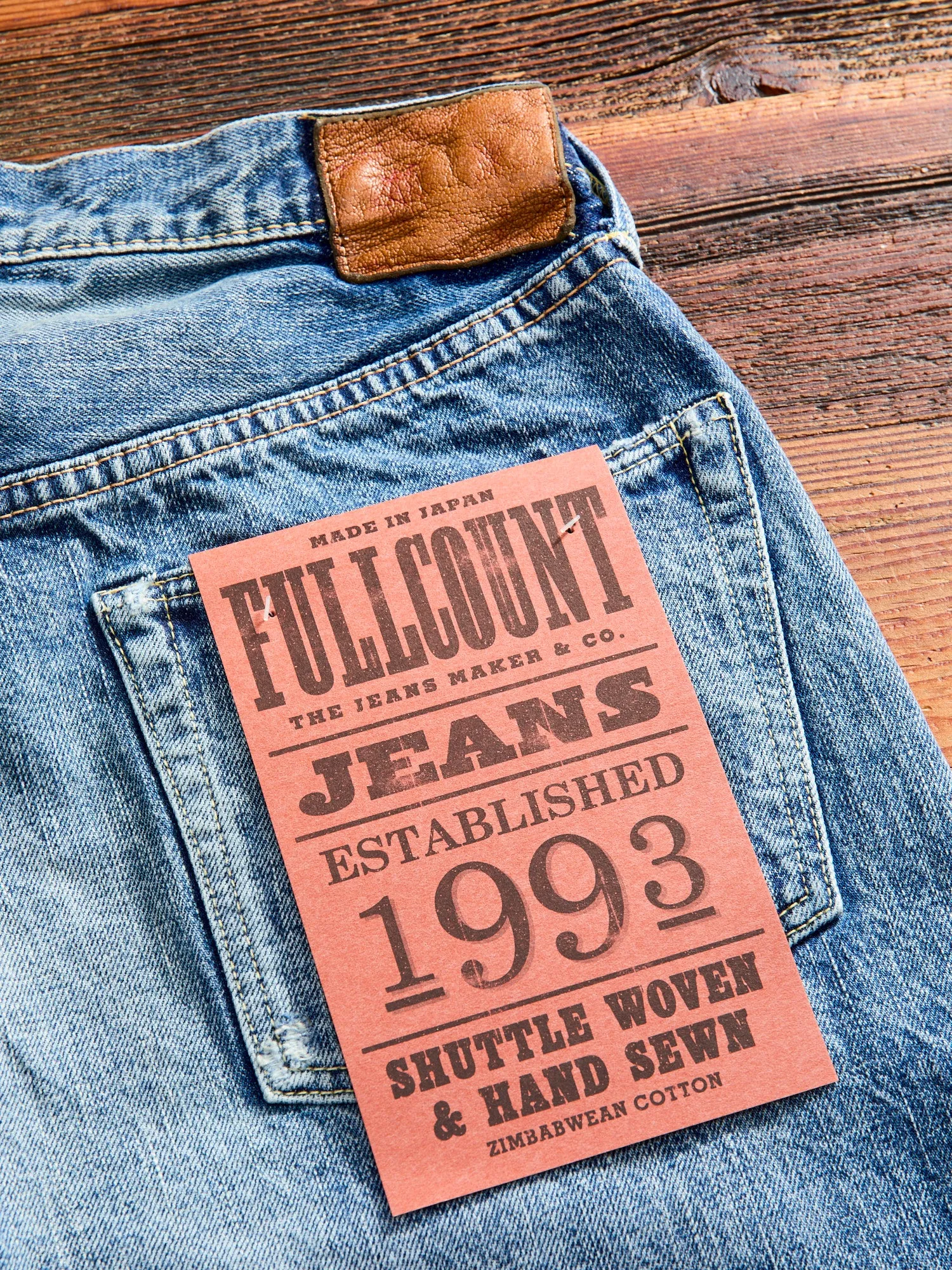 1101 "Dartford" 13.75oz Selvedge Denim - Classic Straight Fit