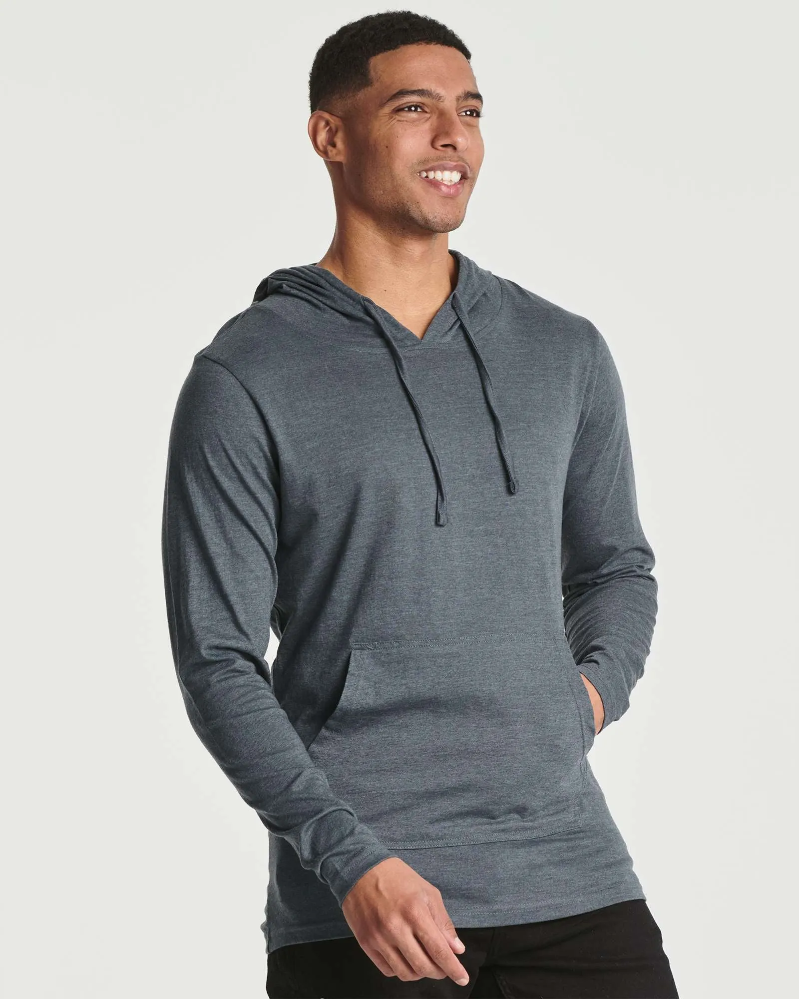 3 Pack: Mens Cotton Lightweight Pullover Hoodie