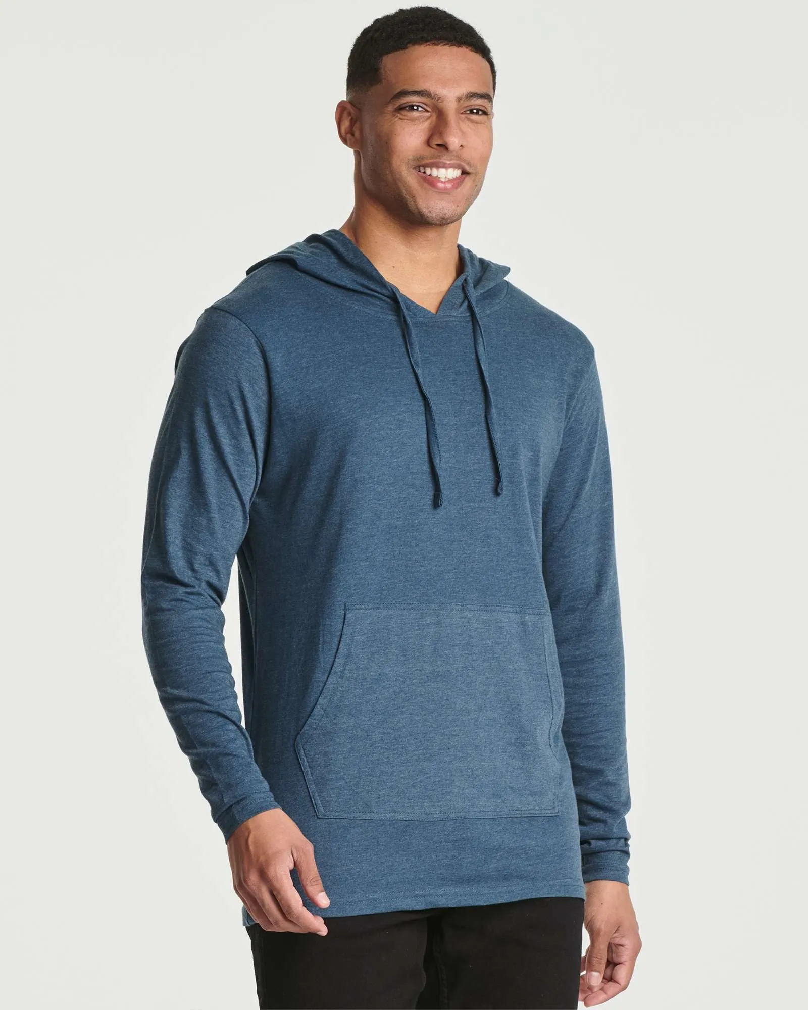 3 Pack: Mens Cotton Lightweight Pullover Hoodie