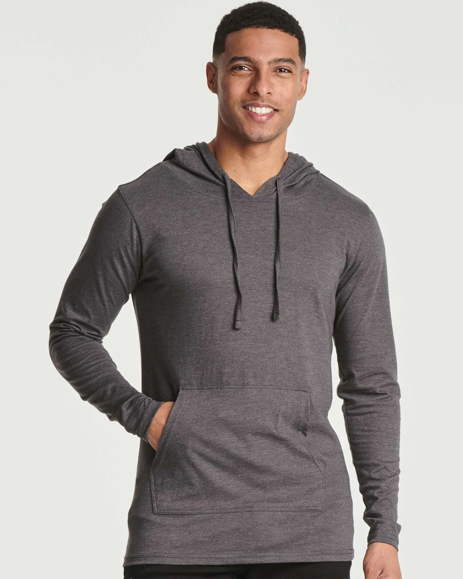 3 Pack: Mens Cotton Lightweight Pullover Hoodie
