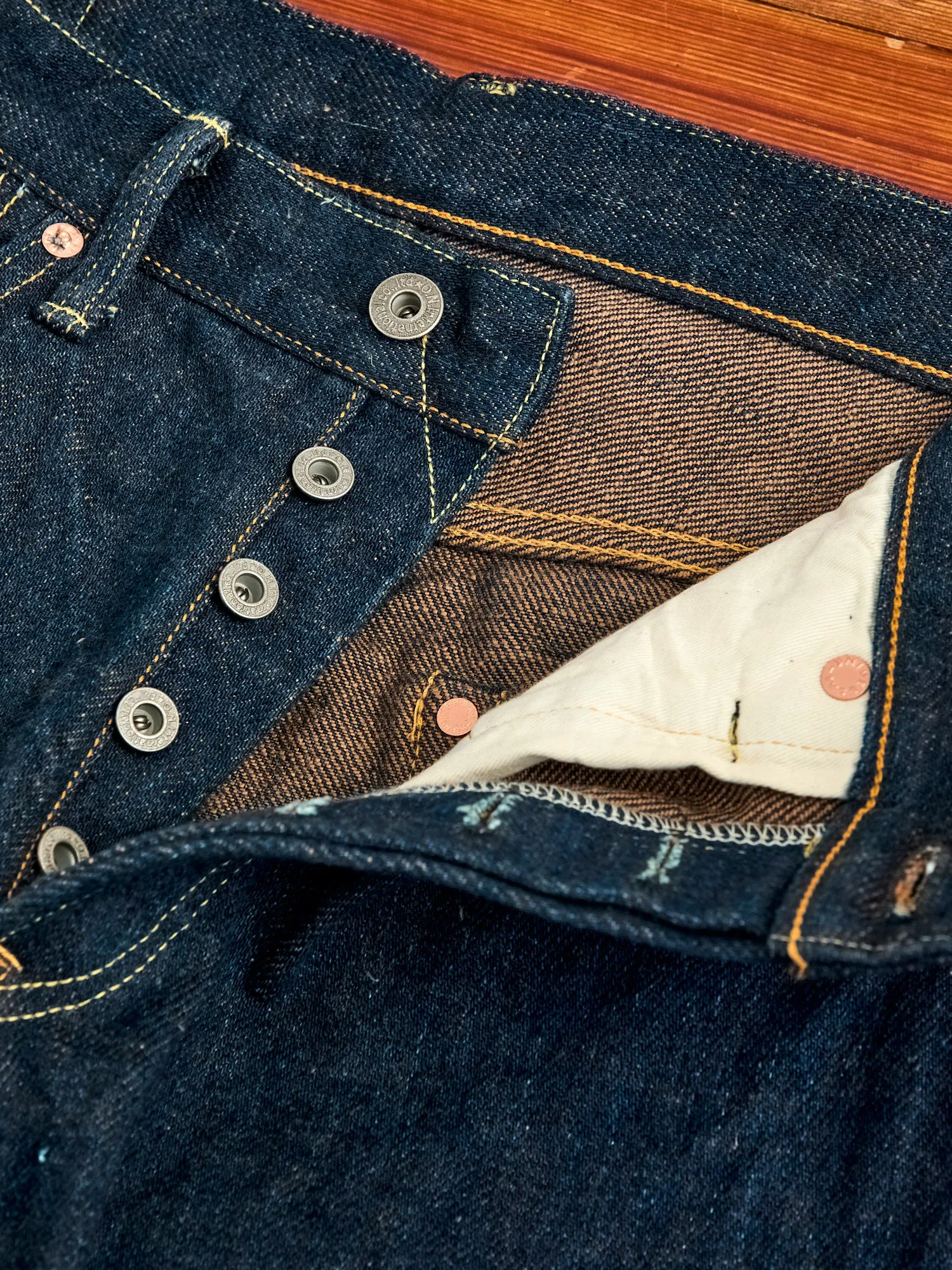 902ZR-KAKBR "Secret Kabukimimi" 20oz Selvedge Denim - High Tapered Fit