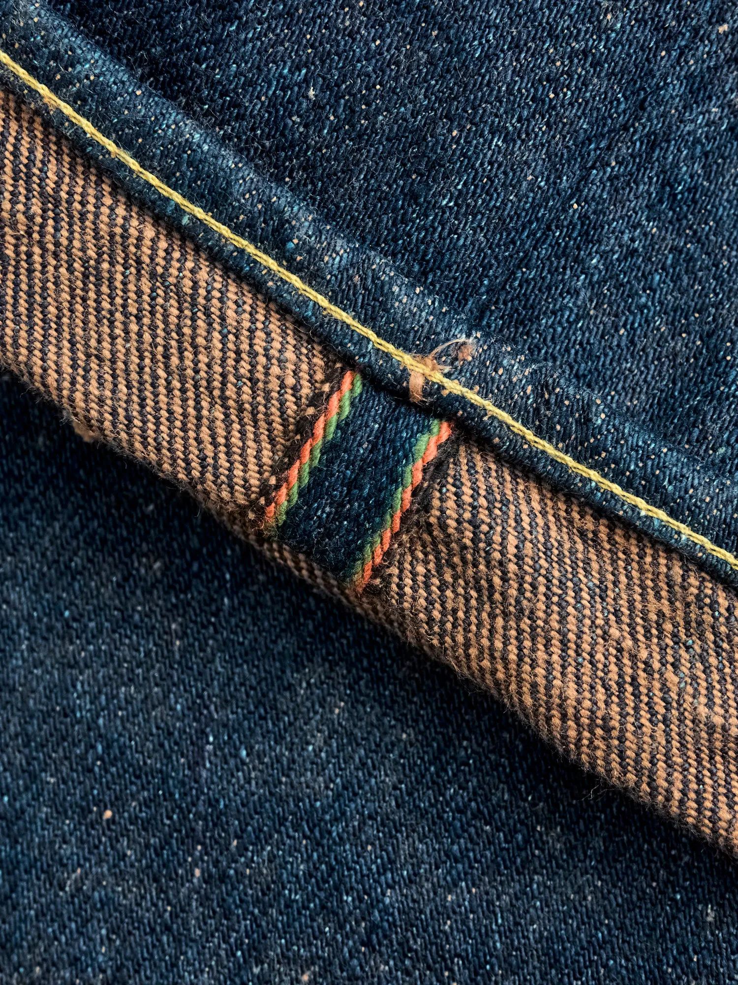 902ZR-KAKBR "Secret Kabukimimi" 20oz Selvedge Denim - High Tapered Fit