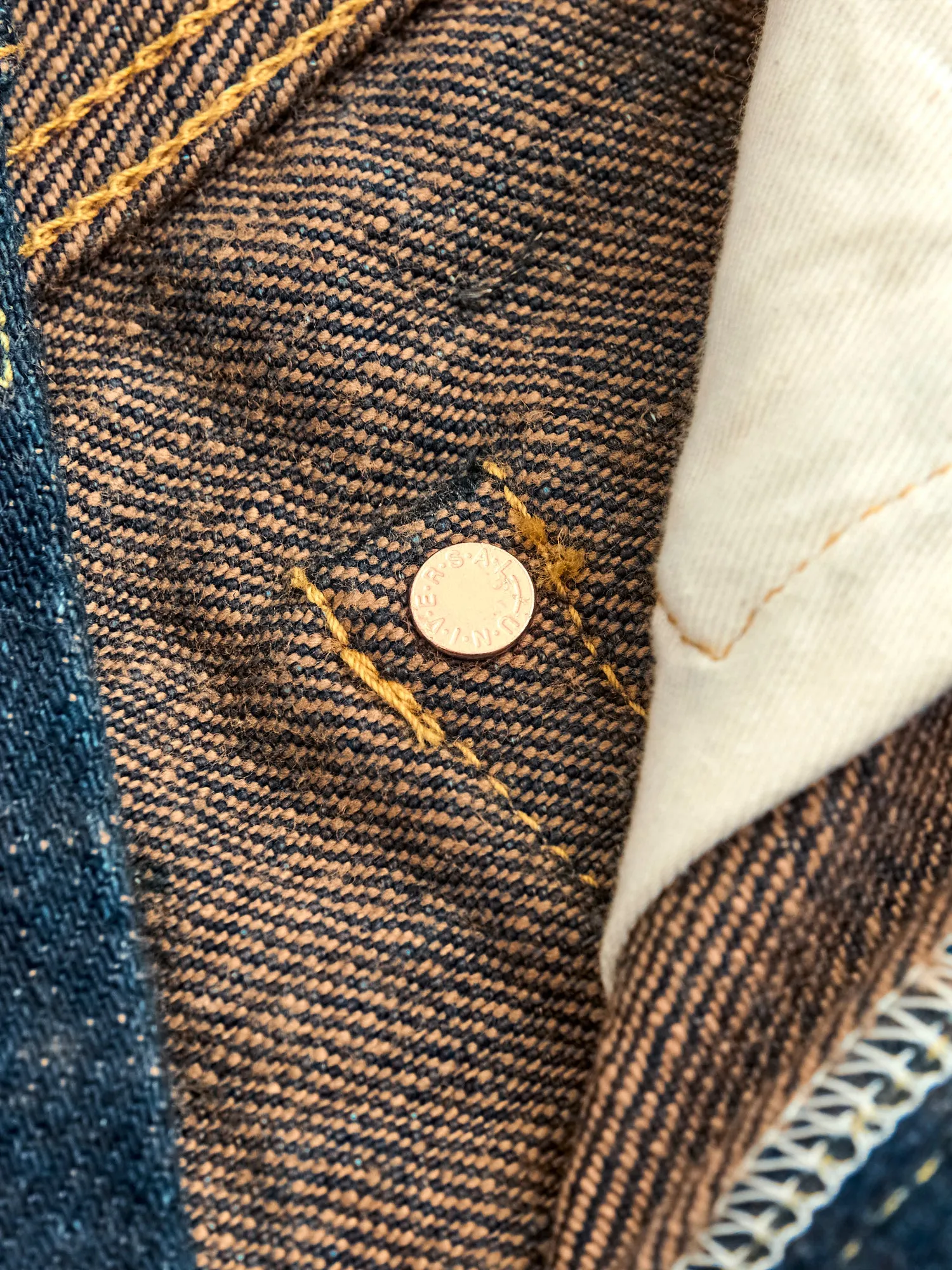 902ZR-KAKBR "Secret Kabukimimi" 20oz Selvedge Denim - High Tapered Fit