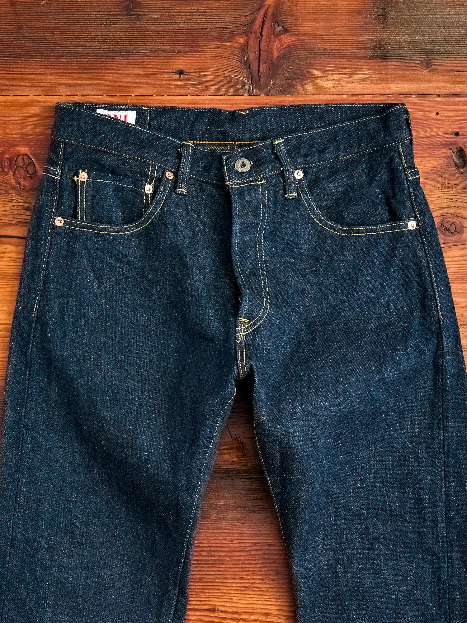 902ZR-KAKBR "Secret Kabukimimi" 20oz Selvedge Denim - High Tapered Fit