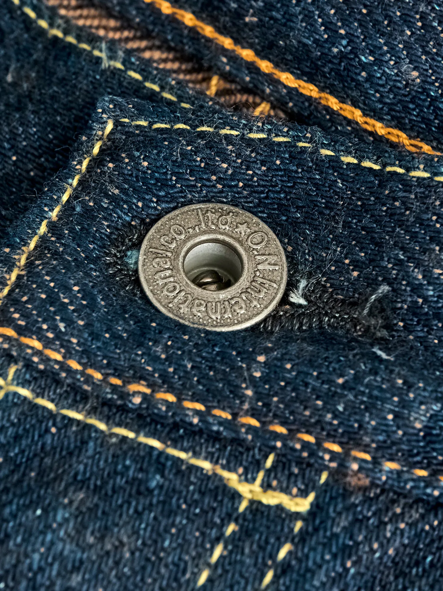 902ZR-KAKBR "Secret Kabukimimi" 20oz Selvedge Denim - High Tapered Fit