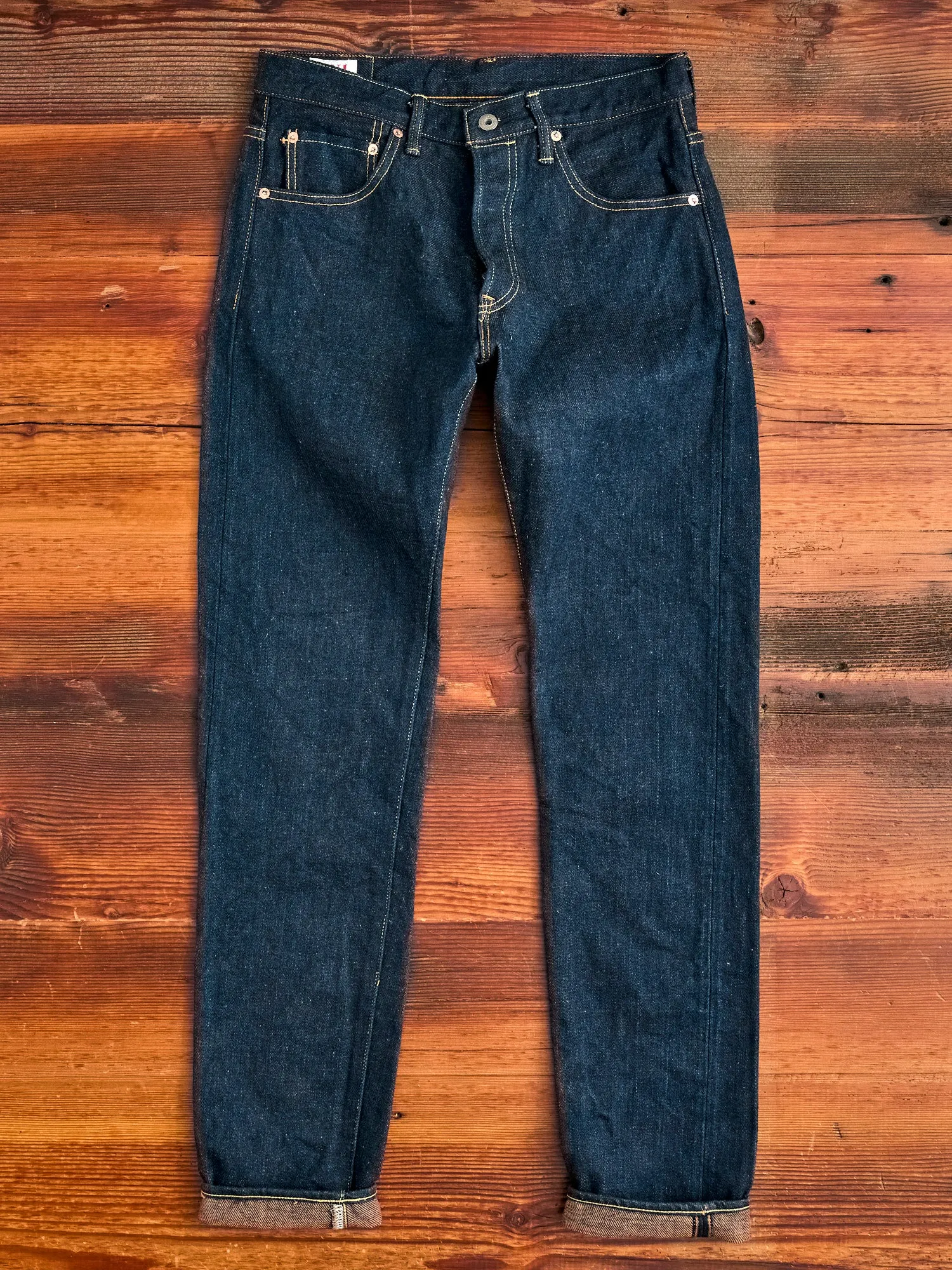 902ZR-KAKBR "Secret Kabukimimi" 20oz Selvedge Denim - High Tapered Fit