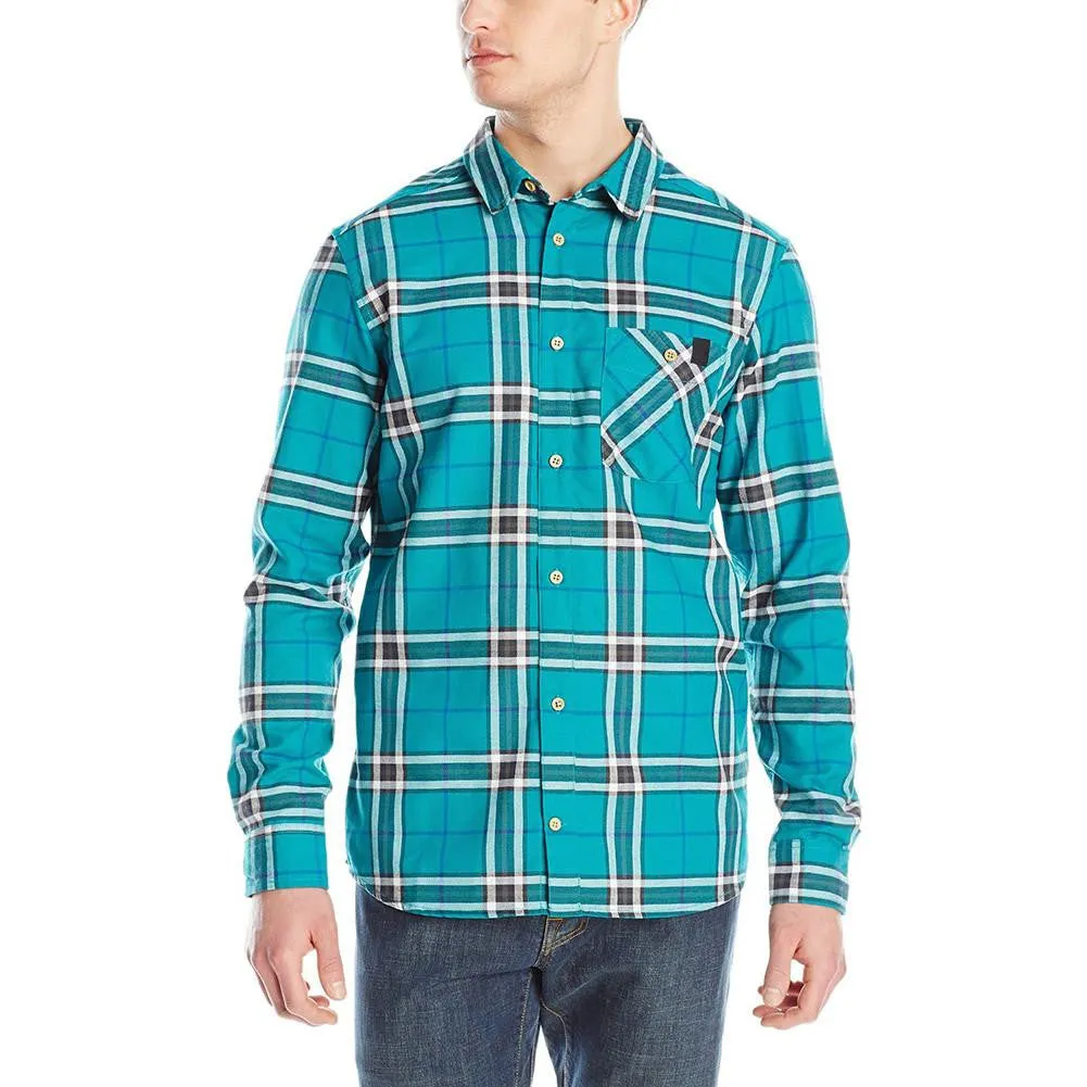 All Outdoor Checker Moss Long Sleeve Shirt