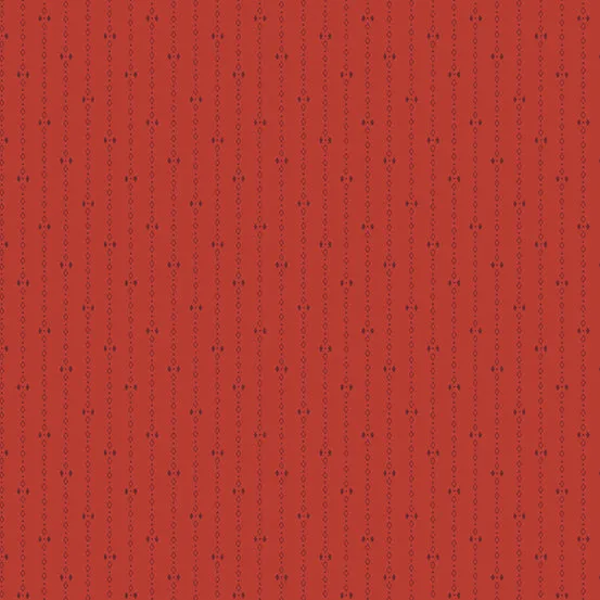 Andover Rouge 9744 R Diamond Stripe By The Yard