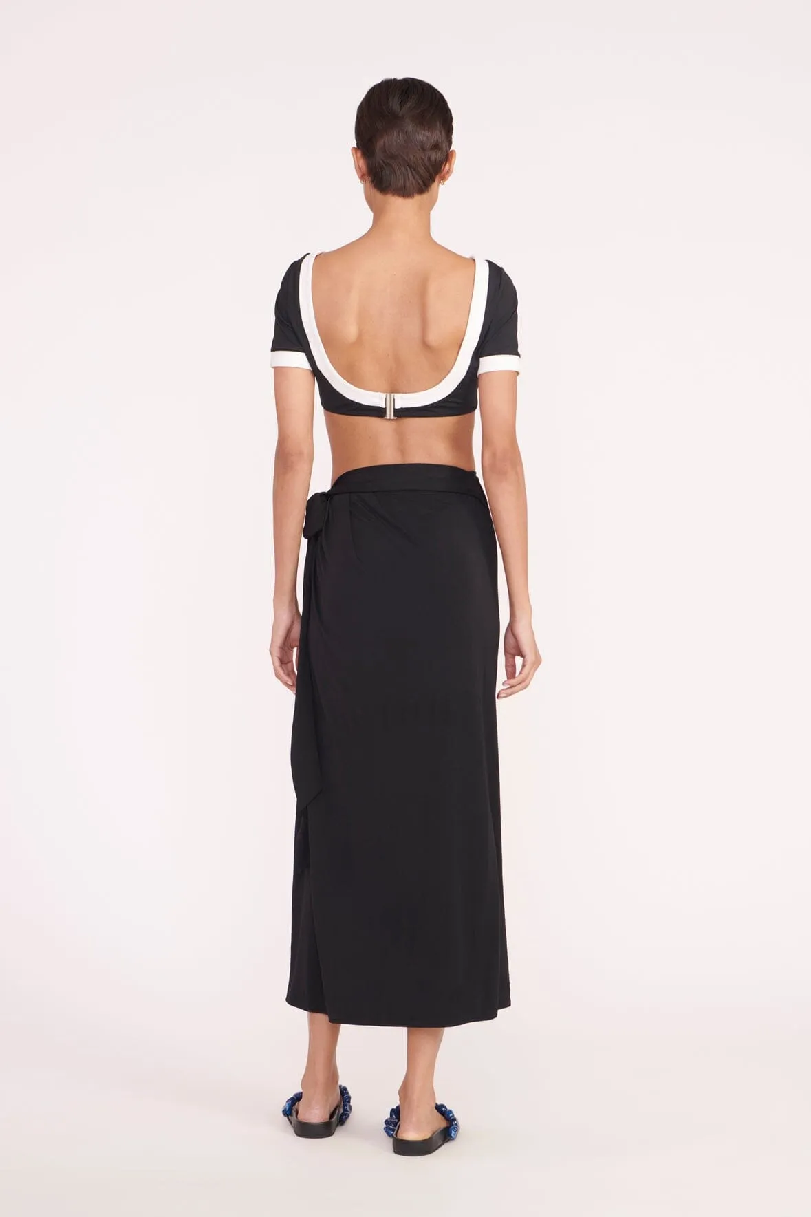 ANGELICA COVERUP SKIRT | BLACK