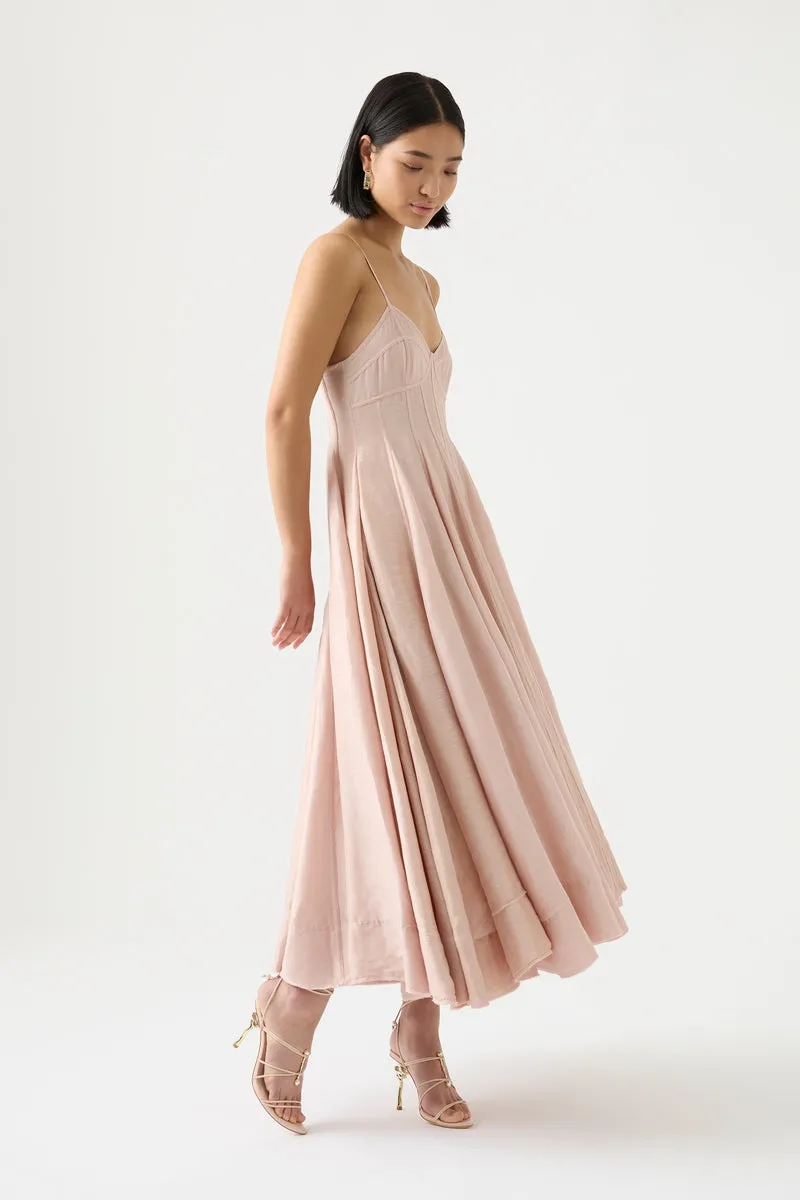 Annie Panelled Midi Dress