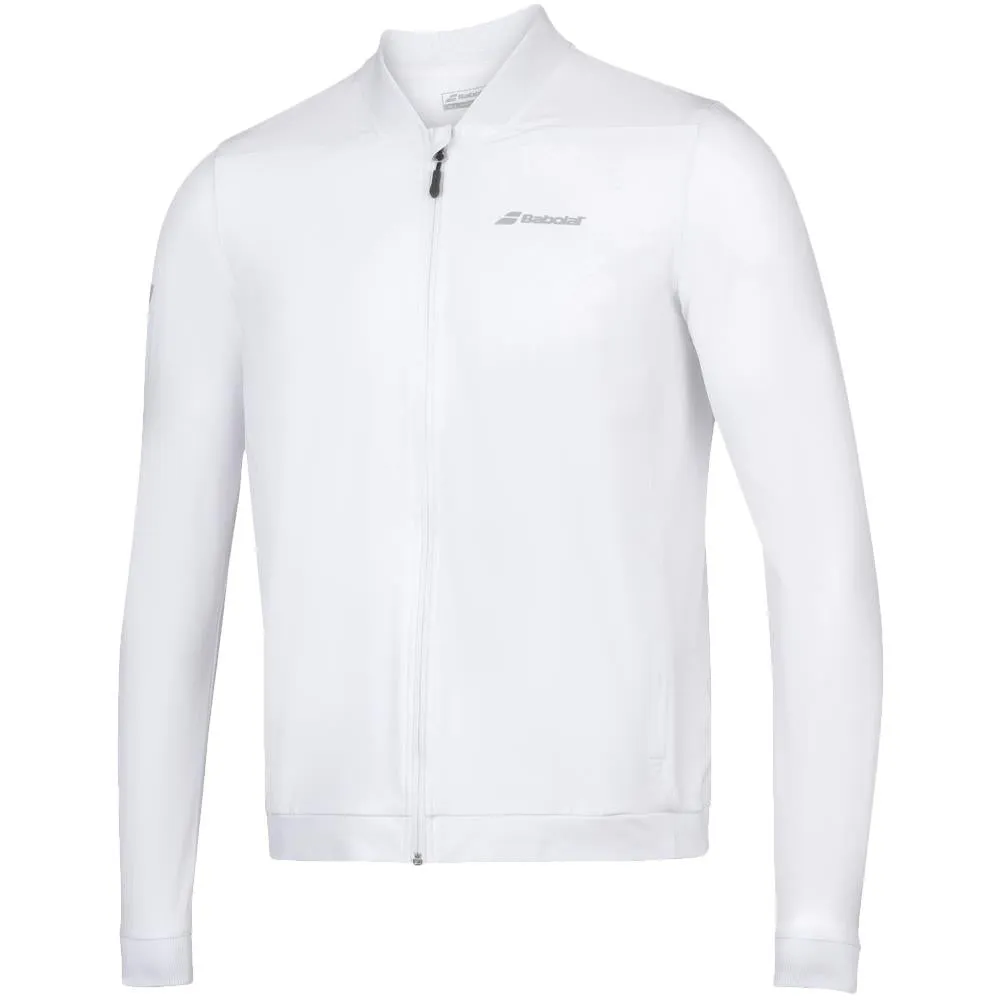 Babolat Junior Play Jacket - White