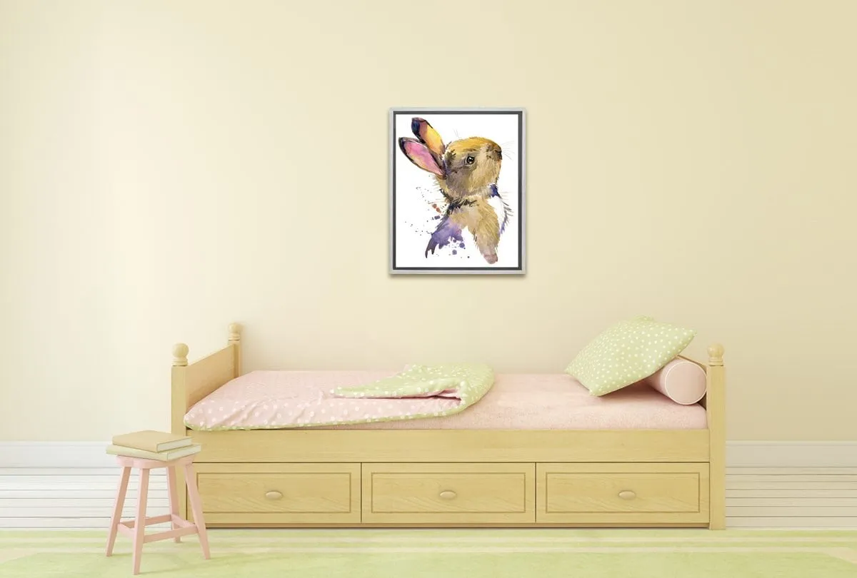 Baby Bunny | Canvas Wall Art Print