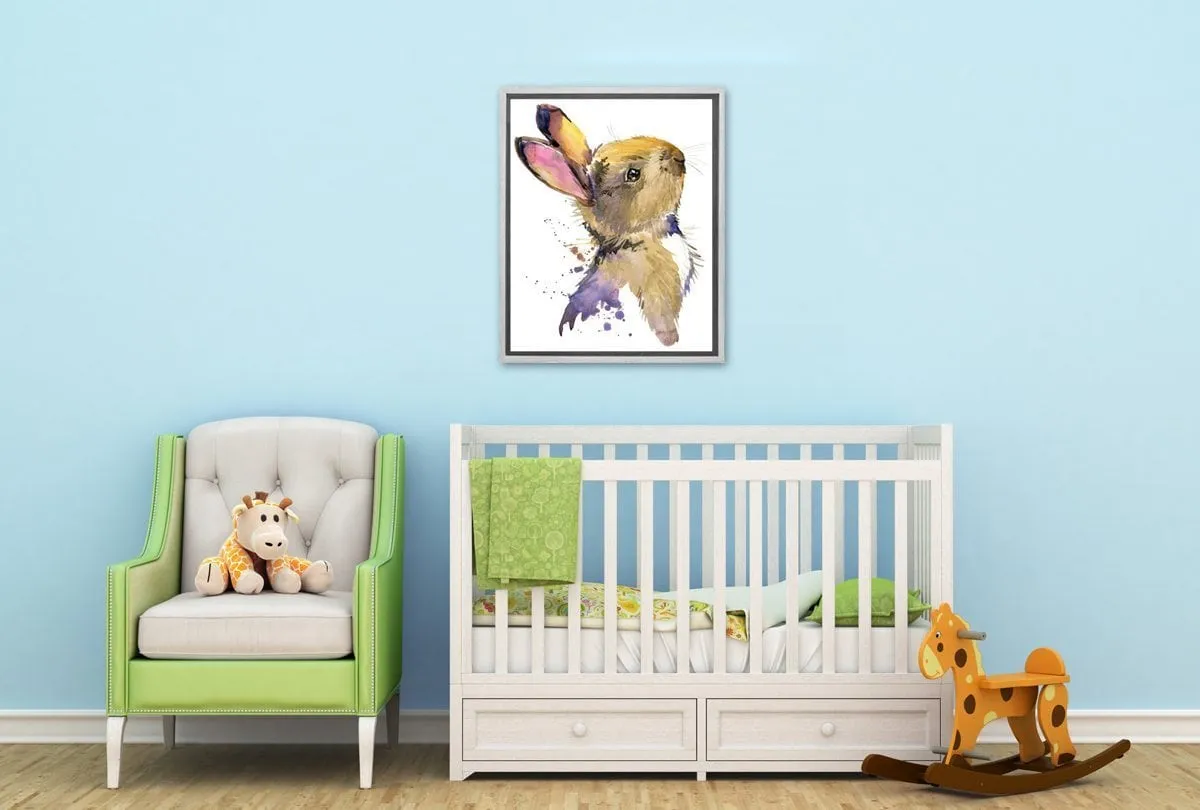 Baby Bunny | Canvas Wall Art Print