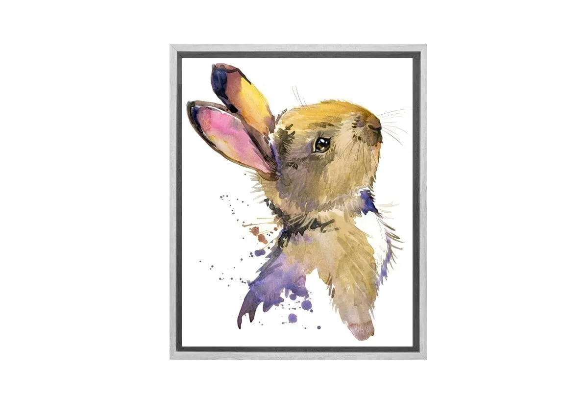 Baby Bunny | Canvas Wall Art Print
