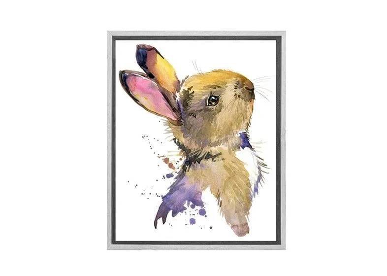 Baby Bunny | Canvas Wall Art Print