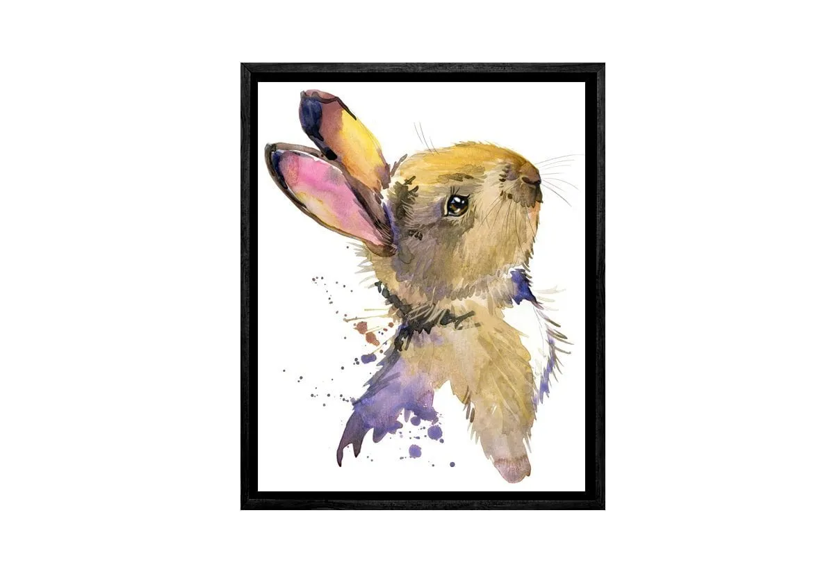 Baby Bunny | Canvas Wall Art Print