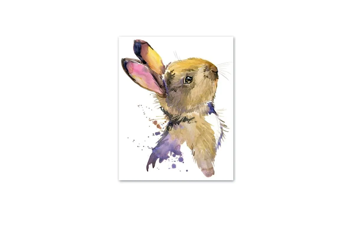 Baby Bunny | Canvas Wall Art Print