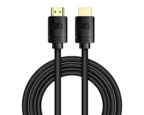 Baseus High Definition Series HDMI 8K to HDMI 8K Adapter Cable 2m Black CAKGQ-K01-1