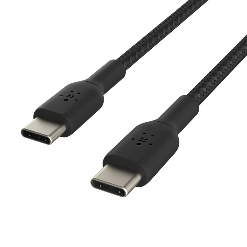 Belkin Boost Charge Braided 1 Meter USB-C to USB-C Cable - Black