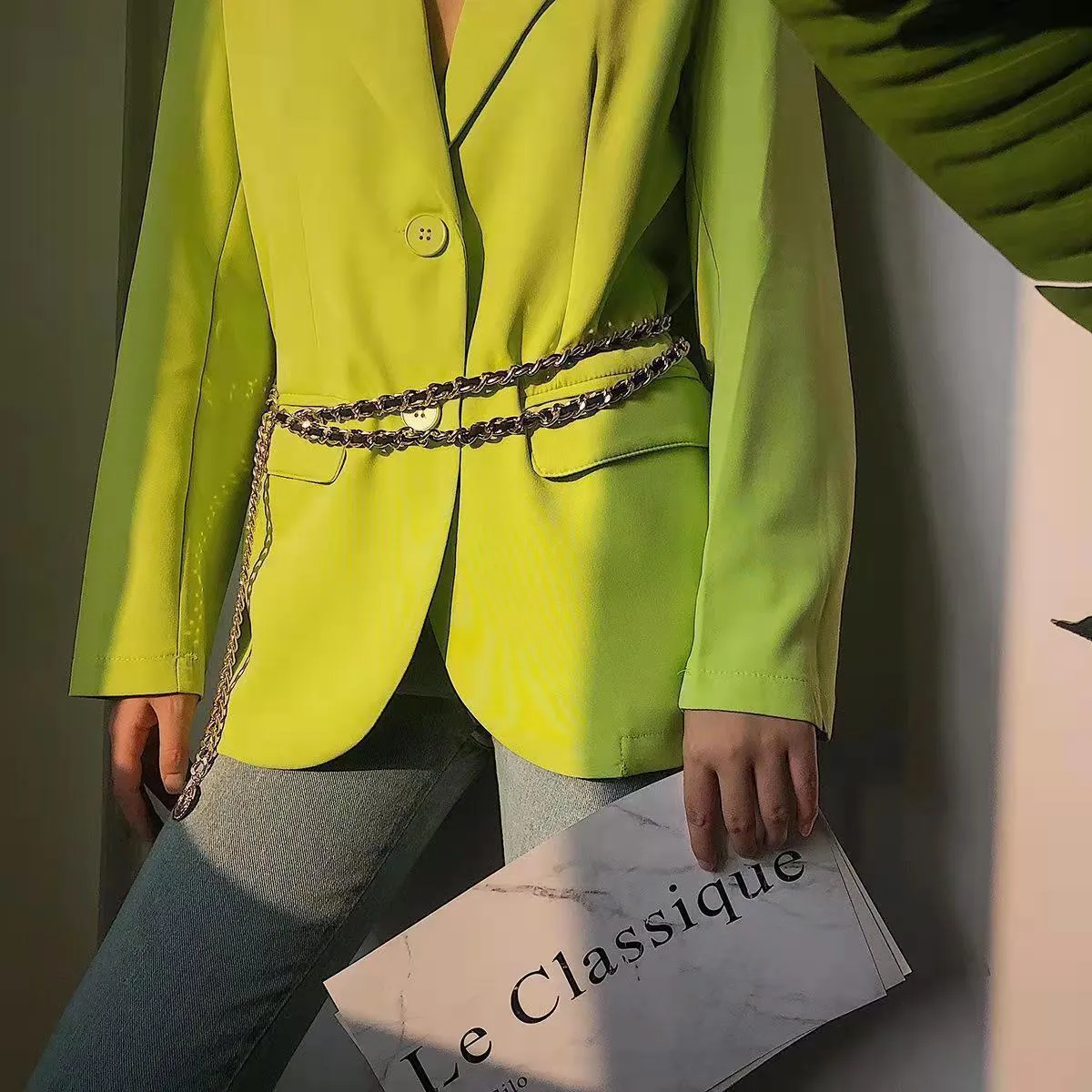 BerriesJam - 2024Retro Metal Chain Waist Belt