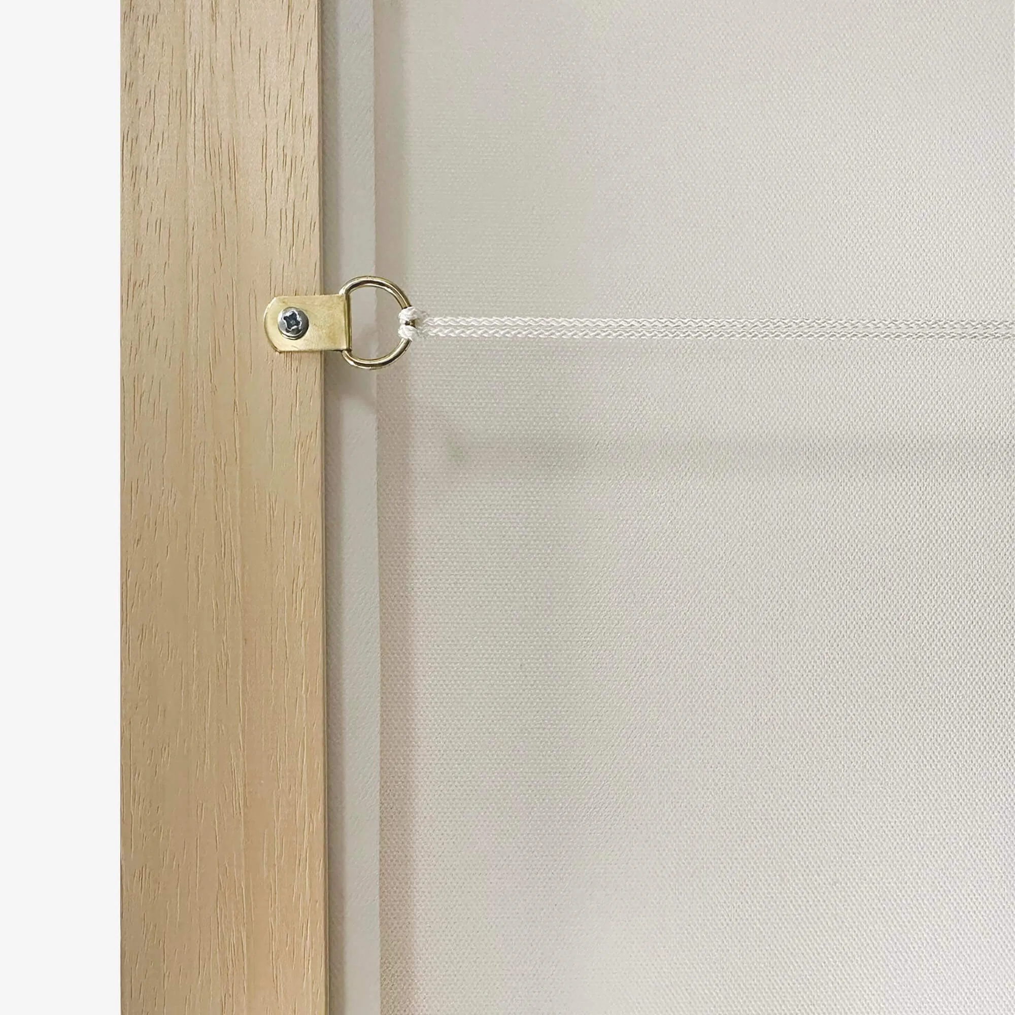 Botanical Vintage Leaves Blue Stripe Framed Art