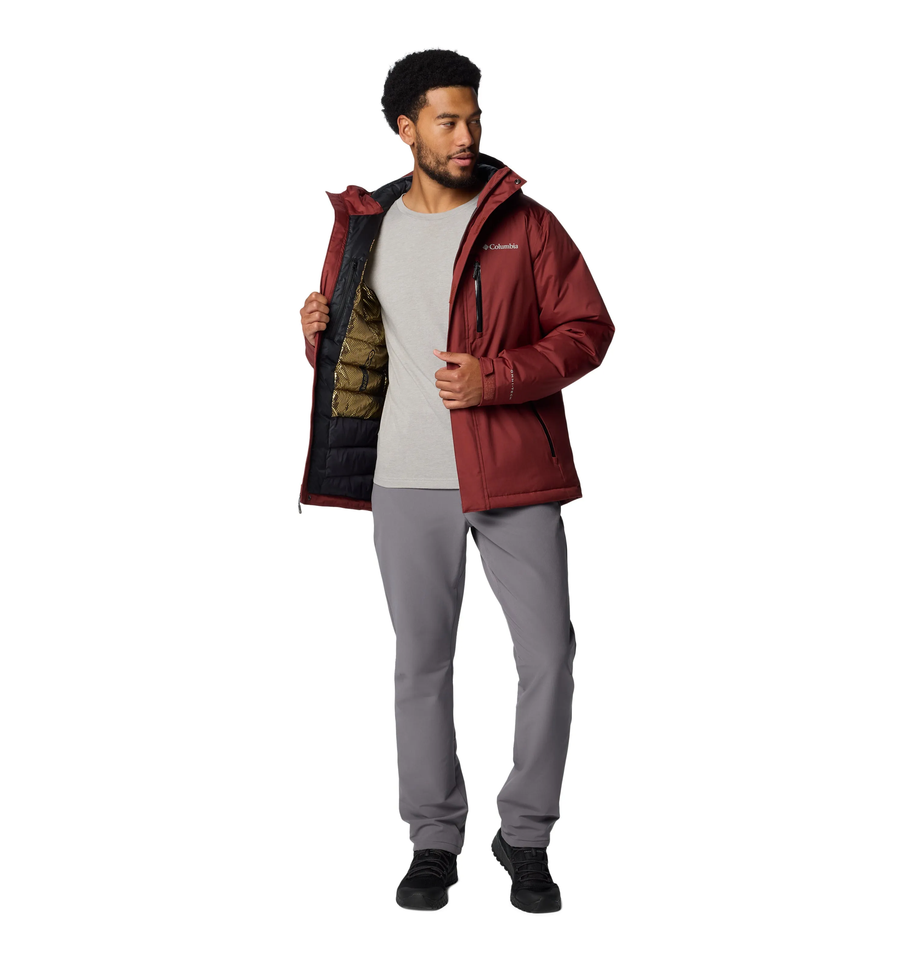 Columbia Men's Oak Harbor II Insulated Waterproof Jacket (Spice)