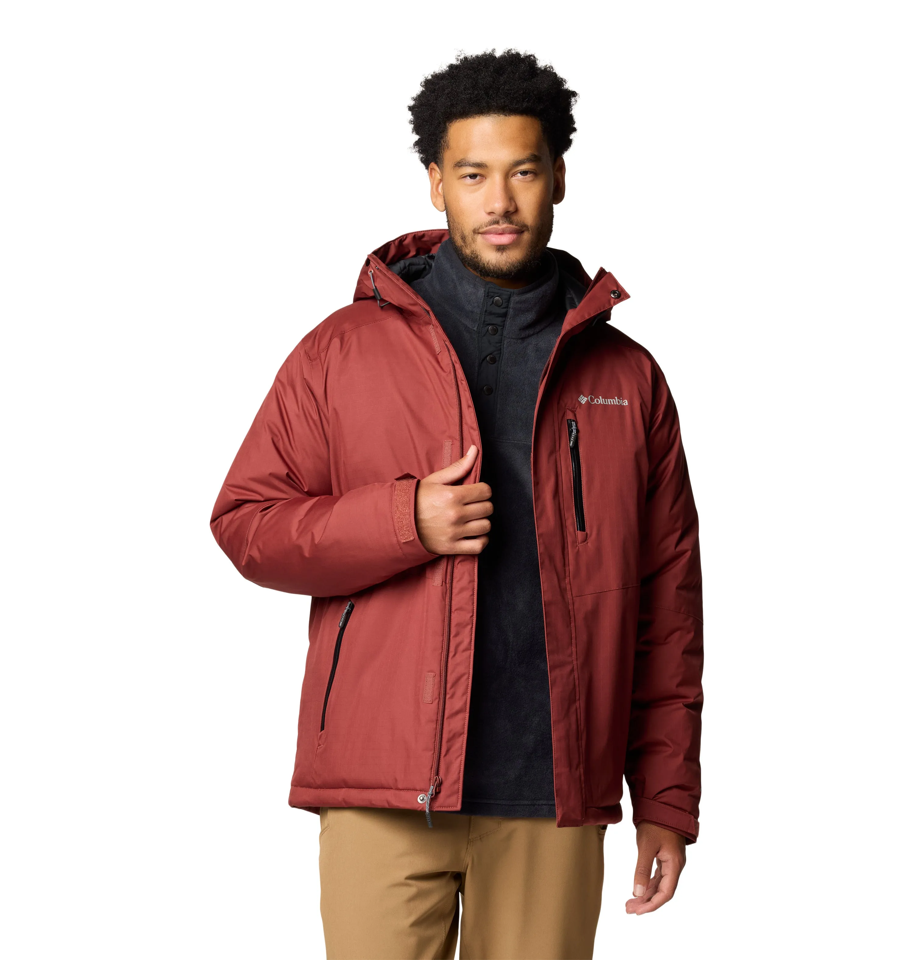 Columbia Men's Oak Harbor II Insulated Waterproof Jacket (Spice)