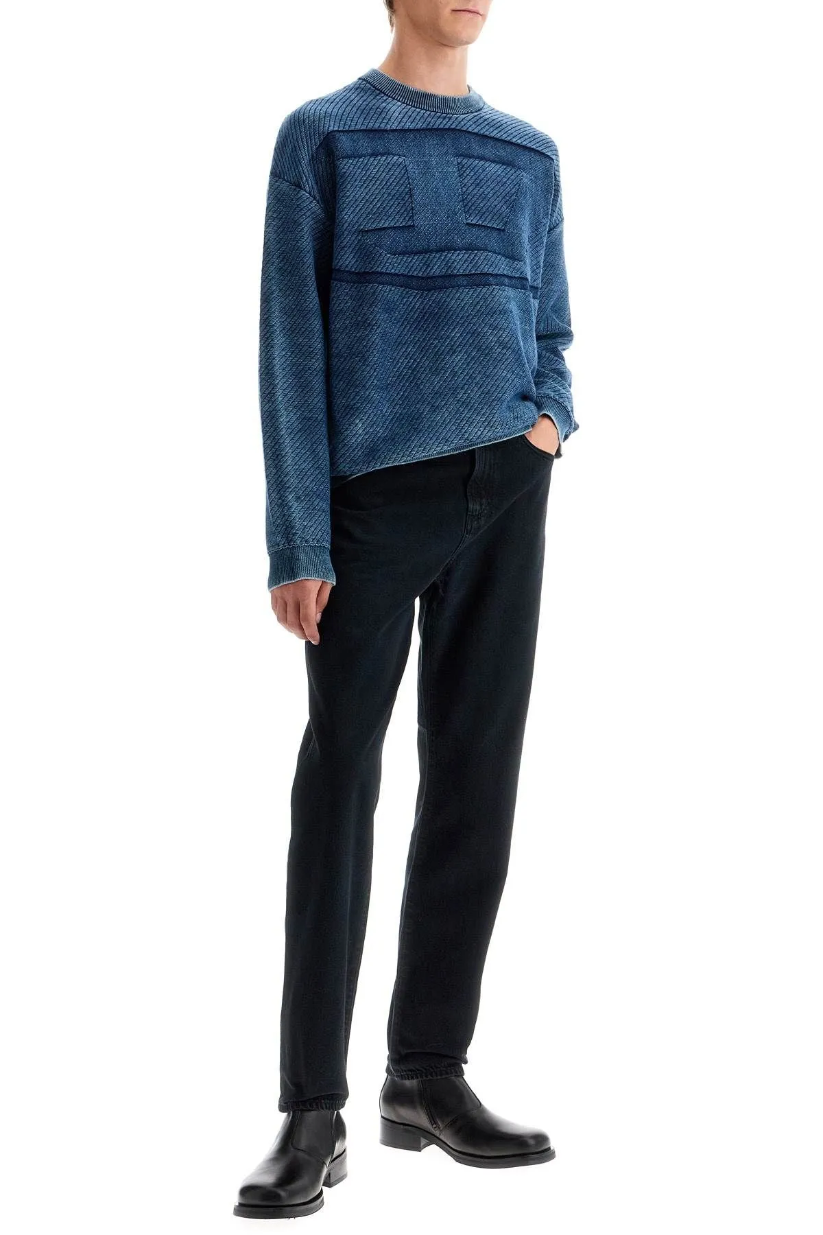 Crushed Wash Curtis Jeans In