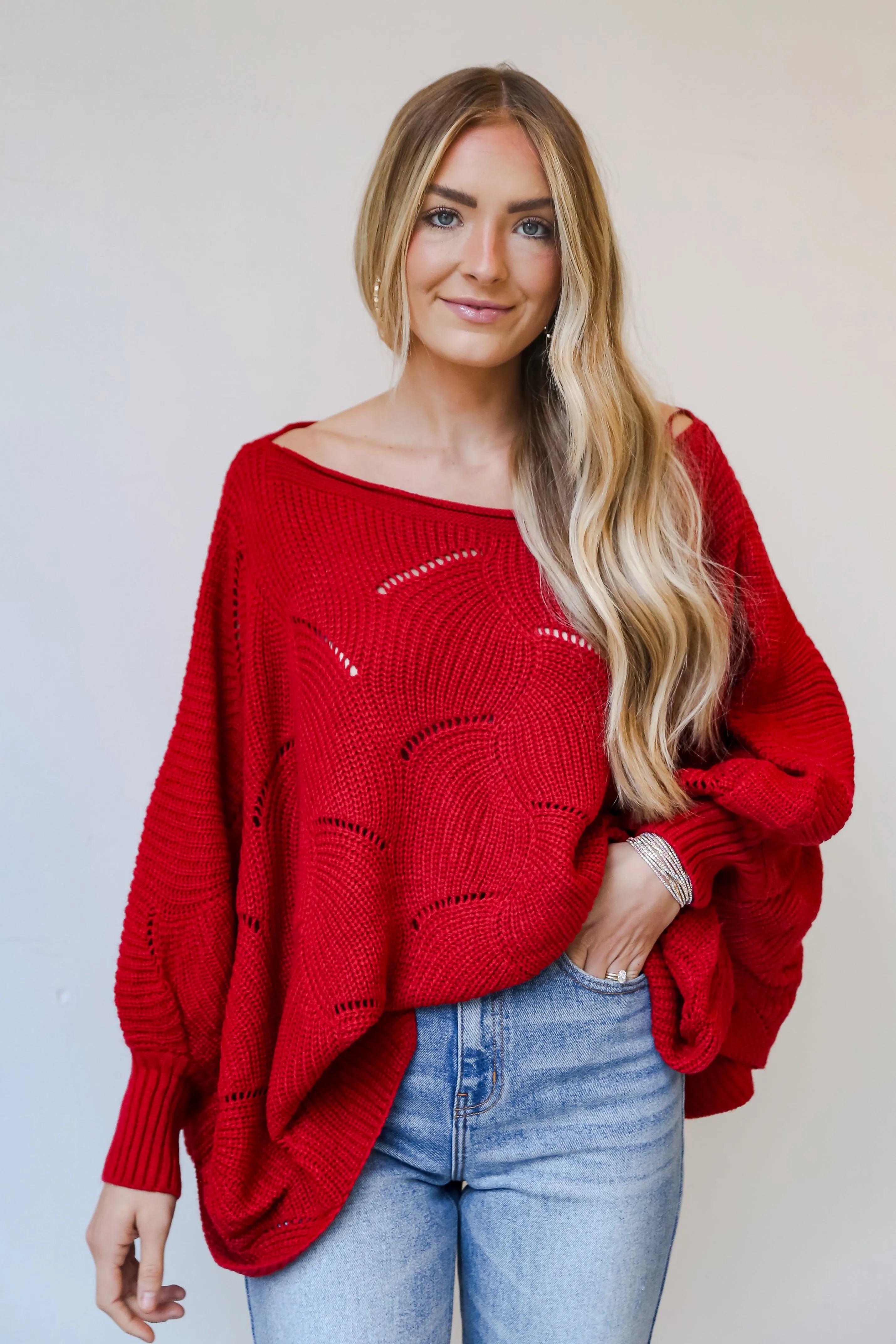 FINAL SALE - All Cozied Up Oversized Sweater