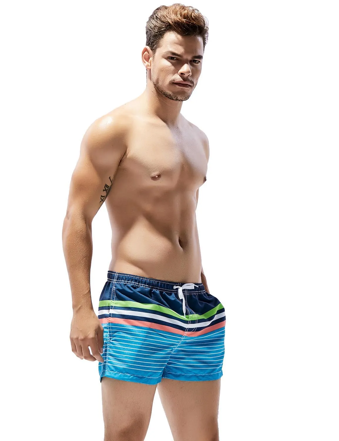 Flower Swim Beach Surf Shorts 71306