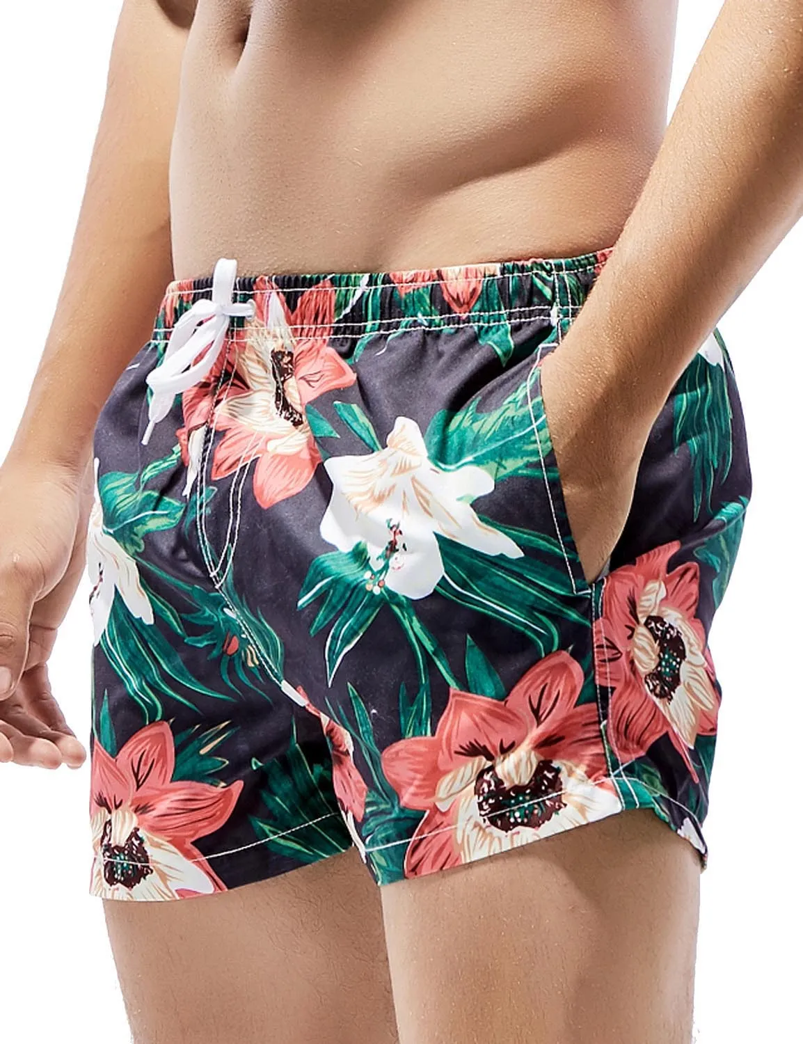Flower Swim Beach Surf Shorts 71306