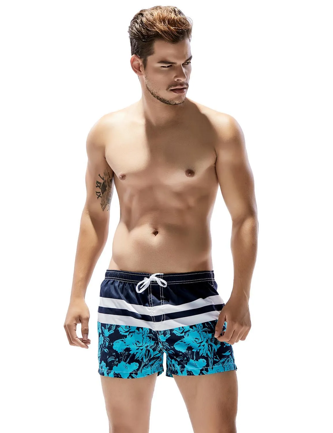 Flower Swim Beach Surf Shorts 71306