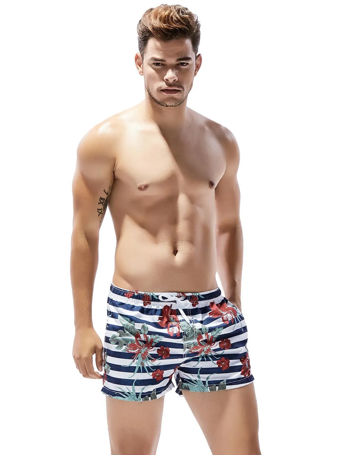 Flower Swim Beach Surf Shorts 71306