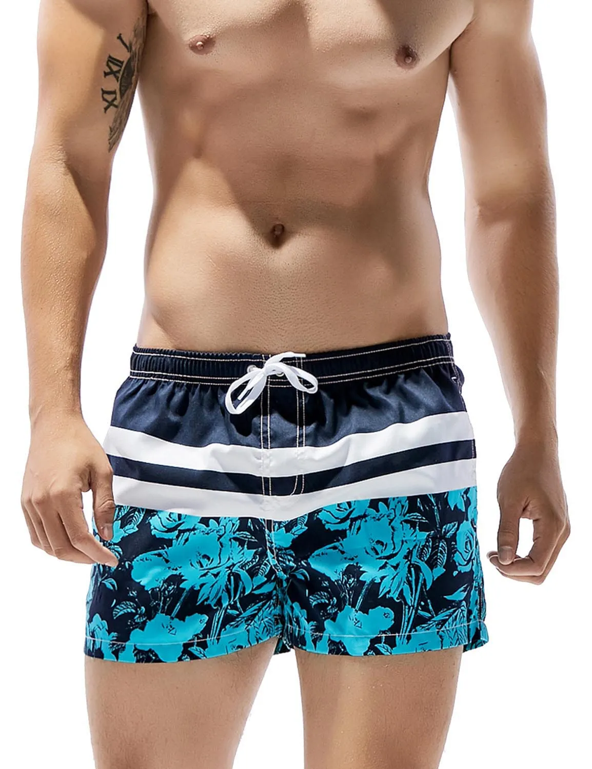 Flower Swim Beach Surf Shorts 71306
