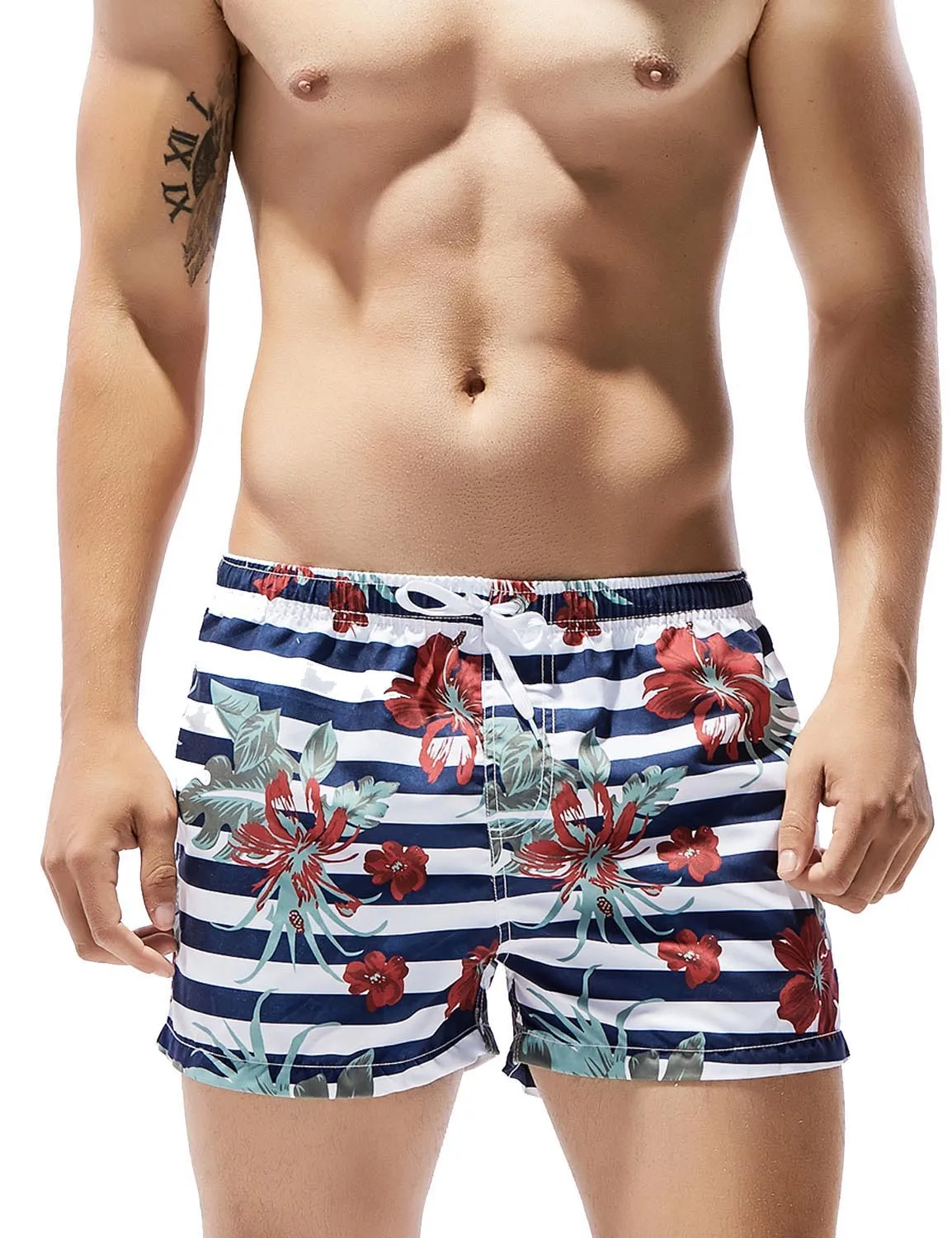 Flower Swim Beach Surf Shorts 71306