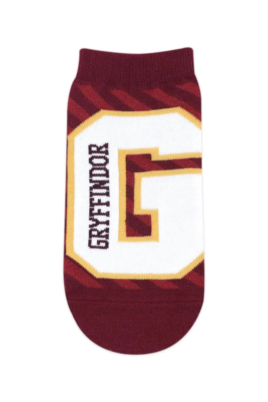 Harry Potter Gryffindor Crest & Logo Lowcut Socks For Women (Pack Of 2 Pairs /1U) Maroon