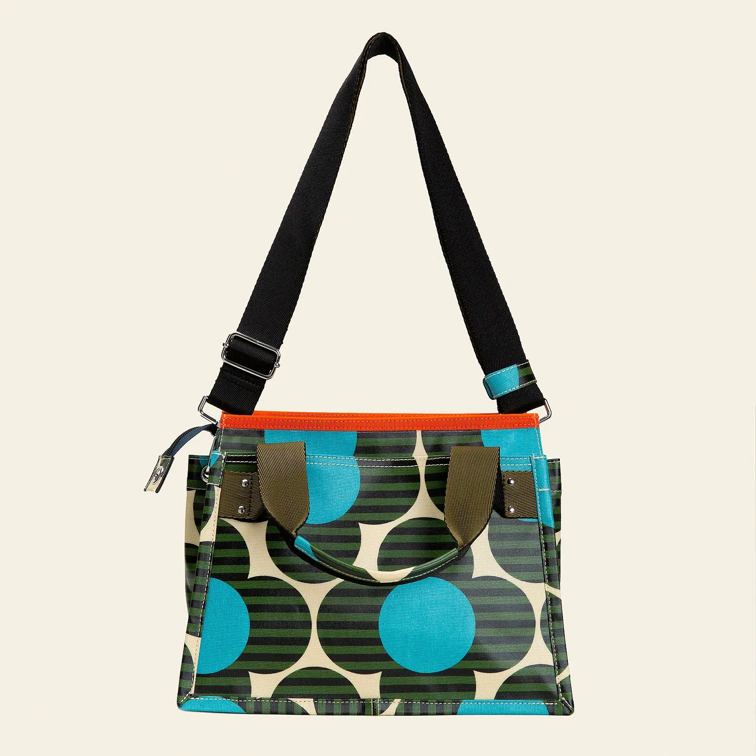 Landor Crossbody - Stripe Flower Calypso