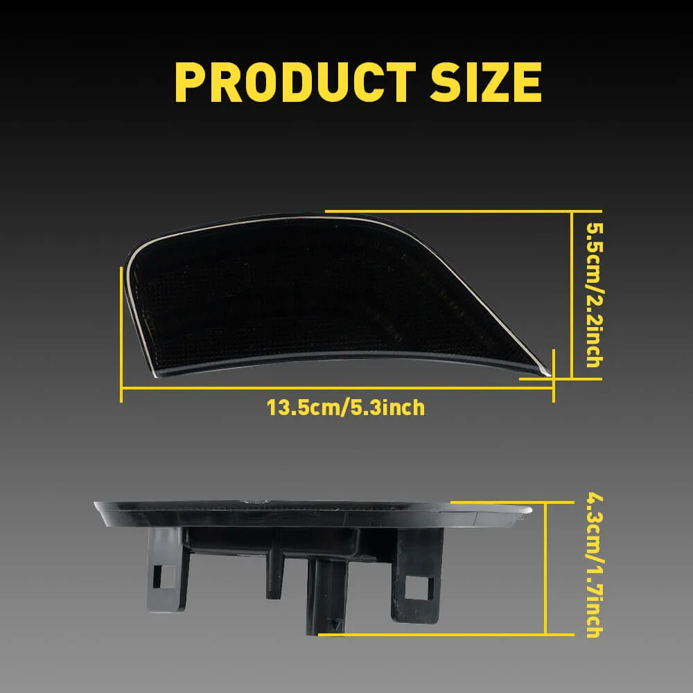 LED Side Marker Light Replacement for 2021-2023 GMC Yukon/XL/Denali, Chevrolet Tahoe/Suburban, Cadillac Escalade/Escalade ESV