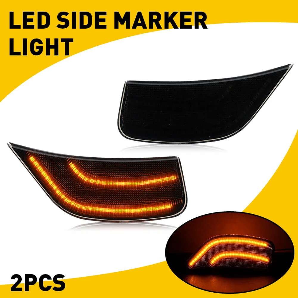 LED Side Marker Light Replacement for 2021-2023 GMC Yukon/XL/Denali, Chevrolet Tahoe/Suburban, Cadillac Escalade/Escalade ESV