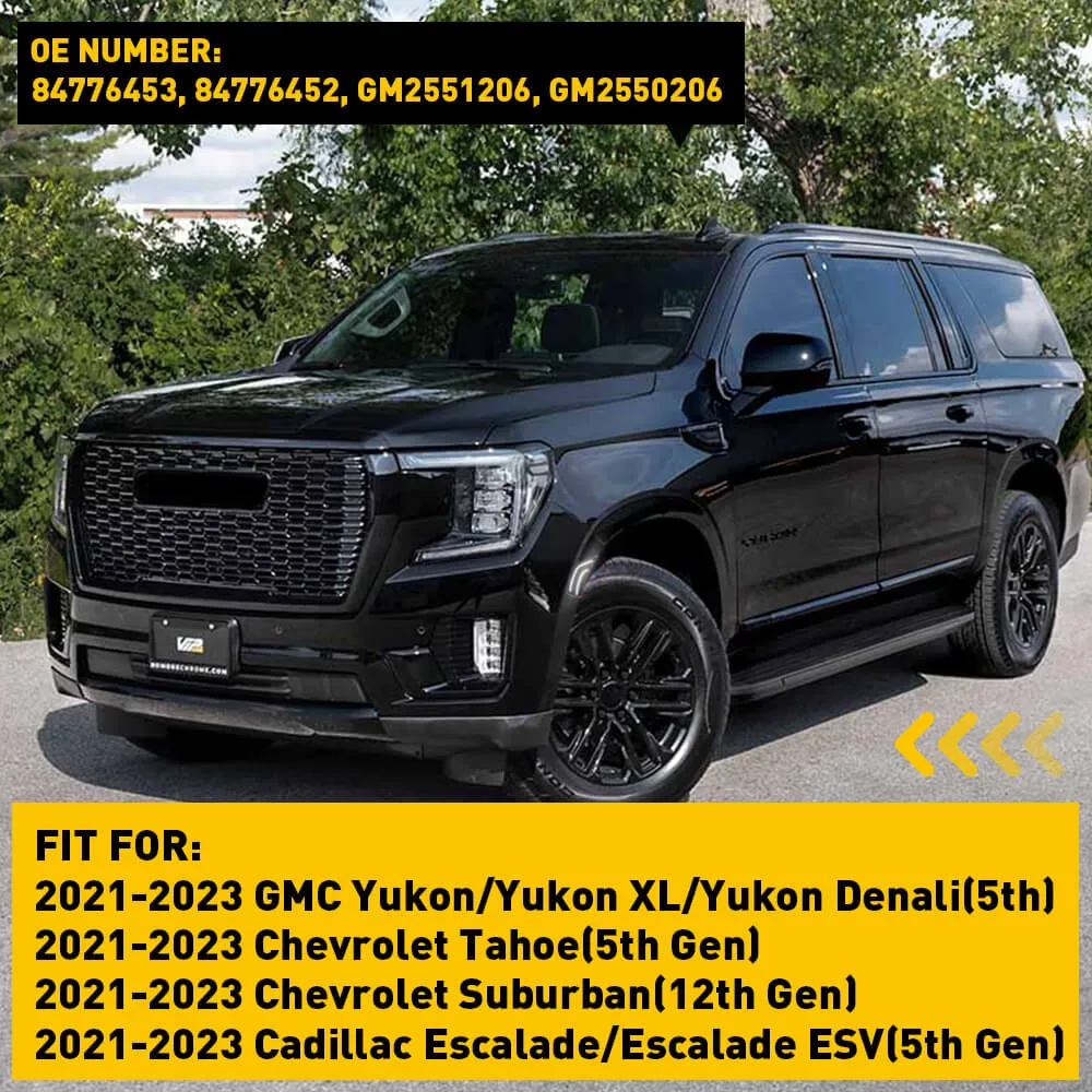 LED Side Marker Light Replacement for 2021-2023 GMC Yukon/XL/Denali, Chevrolet Tahoe/Suburban, Cadillac Escalade/Escalade ESV